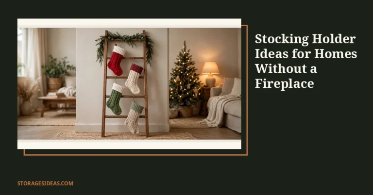 9 Stocking Holder Ideas for Homes Without a Fireplace 15 9 Stocking Holder Ideas for Homes Without a Fireplace