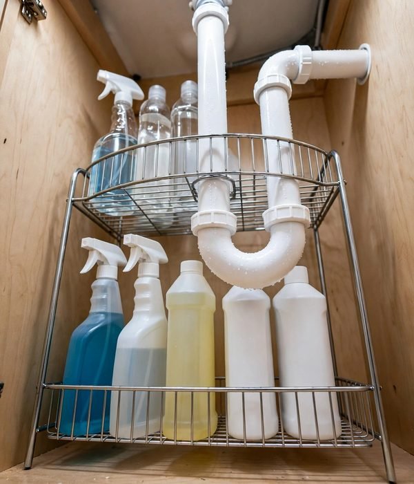 15 Practical Gifts for New Homeowners (Storage Edition) 9 Adjustable Under-Sink Organizer – gifts for new homeowners