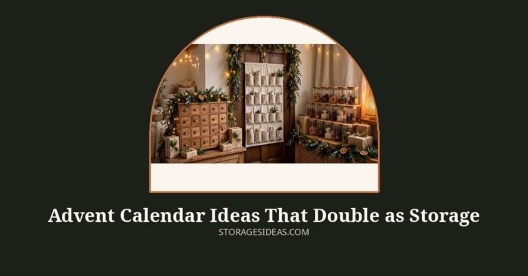 10 Advent Calendar Ideas That Double as Storage 1 10 Advent Calendar Ideas That Double as Storage