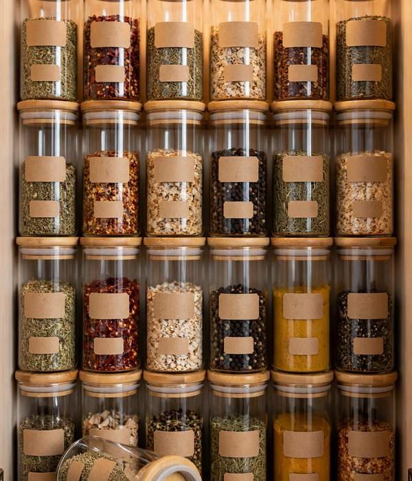 15 Practical Gifts for New Homeowners (Storage Edition) 8 Airtight Spice Jar Set