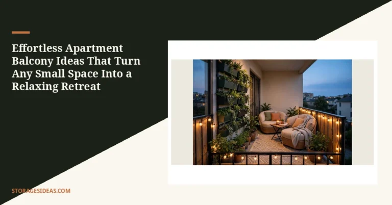 10 Effortless Apartment Balcony Ideas That Turn Any Small Space Into a Relaxing Retreat 17 10 Effortless Apartment Balcony Ideas That Turn Any Small Space Into a Relaxing Retreat