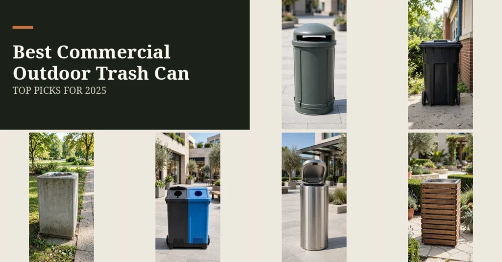 Best Commercial Outdoor Trash Can: TOP PICKS FOR 2025