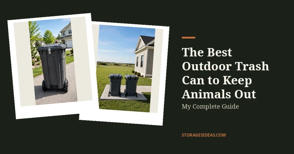 The Best Outdoor Trash Can to Keep Animals Out: My Complete Guide