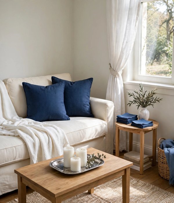 Blue, White, and Silver Palette Swaps – hanukkah decor small apartment