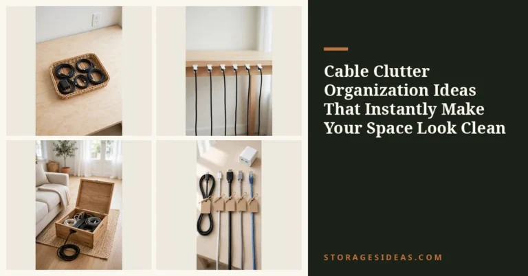 10 Cable Clutter Organization Ideas That Instantly Make Your Space Look Clean