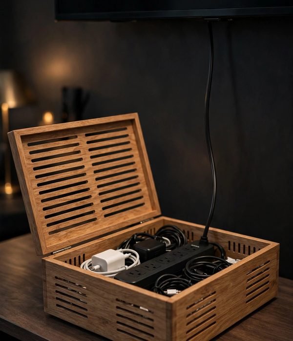 15 Practical Gifts for New Homeowners (Storage Edition) 7 Cable Management Box – gifts for new homeowners