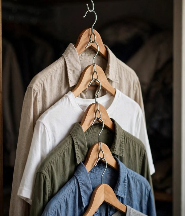 50 Home Organization Ideas for Every Room 13 Cascading Hanger Connectors – home organization ideas
