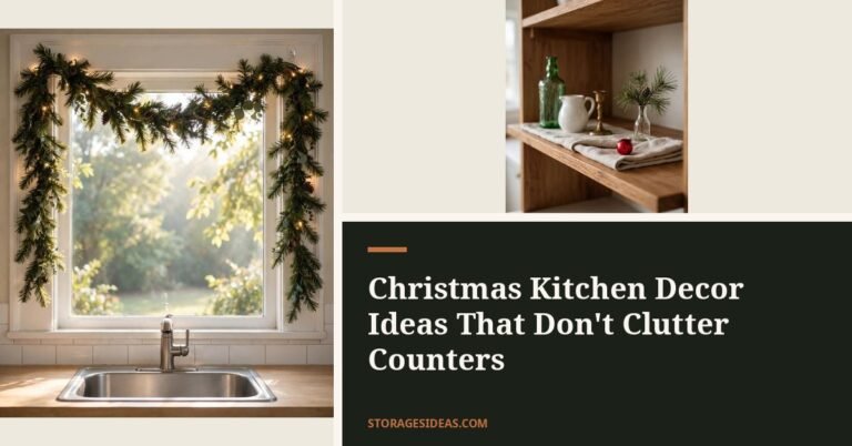 10 Christmas Kitchen Decor Ideas That Don’t Clutter Counters