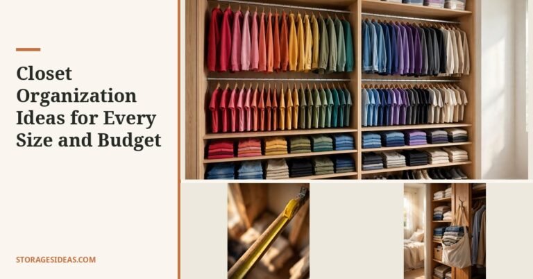 30 Closet Organization Ideas for Every Size and Budget