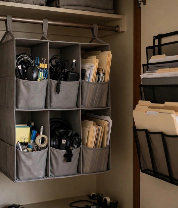 Closet Rod as Supply Rail