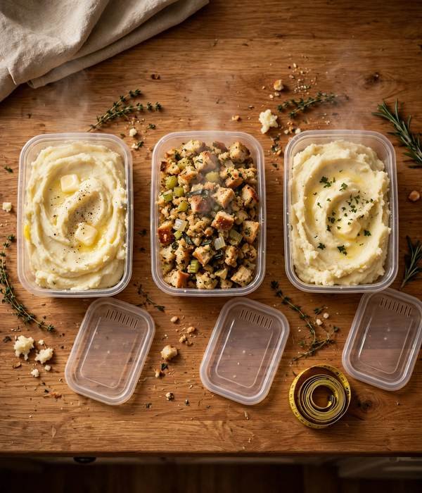 10 Thanksgiving Leftover Storage Ideas for Fridge and Freezer 3 Cool in Shallow Containers, Never Deep Bowls – thanksgiving leftovers storage