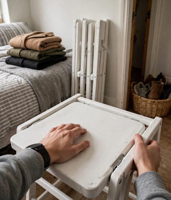 How to Host Thanksgiving in a Small Apartment: Space and Storage Plan 5 Solve the Chairs and the Coat Pile