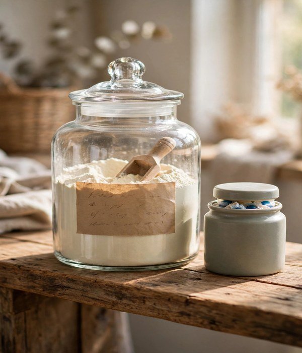 Decant Into Airtight Jars