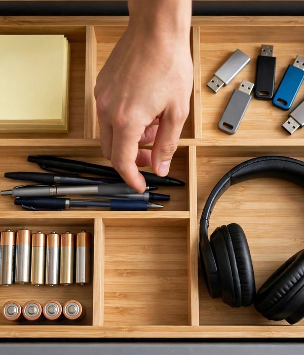 Divided Drawer Inserts – home office storage ideas