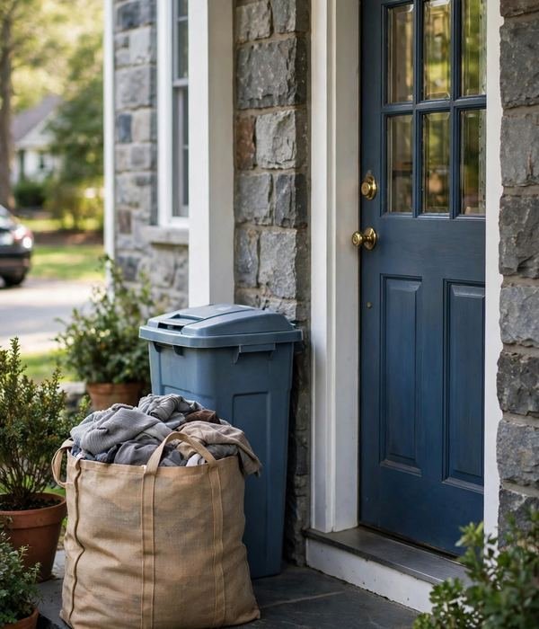 50 Home Organization Ideas for Every Room 36 Donation Drop Bin by the Door – home organization ideas
