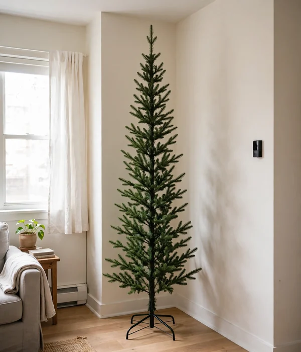 12 Minimalist Christmas Decor Ideas for a Calm, Clutter-Free Home 4 Downsize the Tree