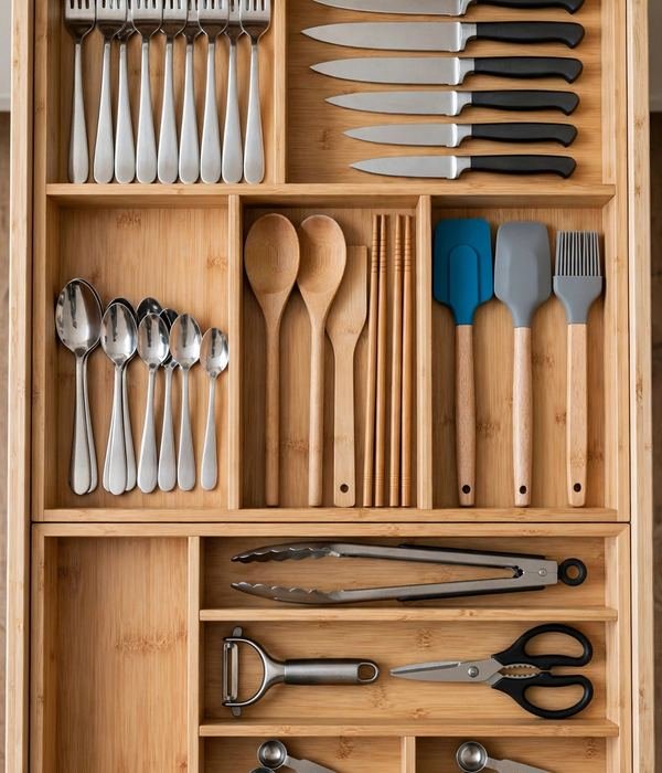50 Home Organization Ideas for Every Room 8 Drawer Dividers Sized to the Drawer – home organization ideas