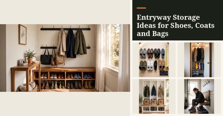 25 Entryway Storage Ideas for Shoes, Coats and Bags