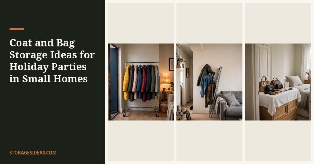 8 Coat and Bag Storage Ideas for Holiday Parties in Small Homes