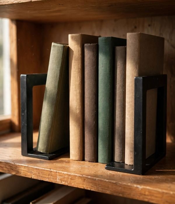 25 Organization Gifts for People Who Love a Tidy Home 15 Heavy-Duty L-Shaped Bookends – organization gifts