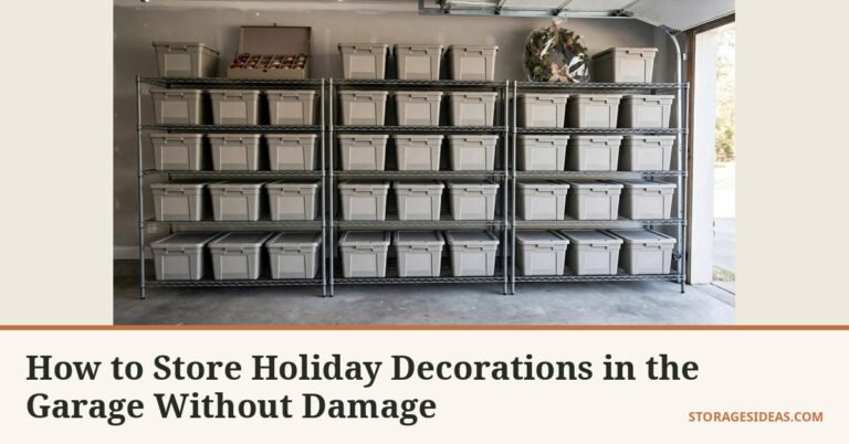 How to Store Holiday Decorations in the Garage Without Damage 17 How to Store Holiday Decorations in the Garage Without Damage