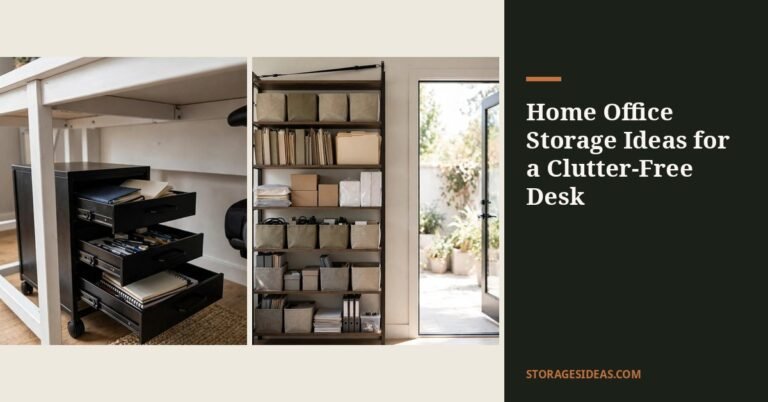 25 Home Office Storage Ideas for a Clutter-Free Desk