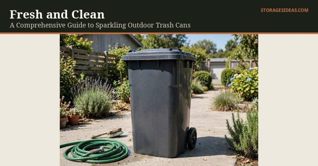 Fresh and Clean: A Comprehensive Guide to Sparkling Outdoor Trash Cans