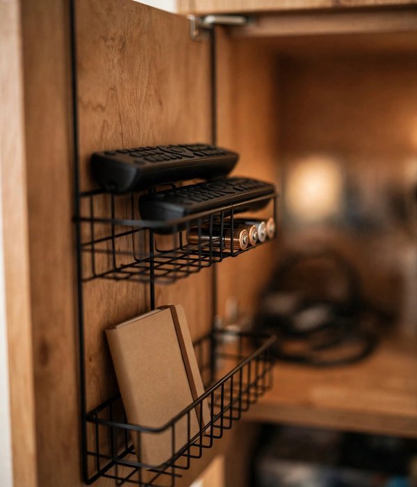 Inside-the-Door Organizers – living room storage ideas