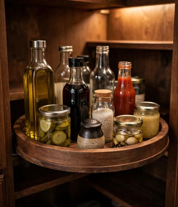25 Organization Gifts for People Who Love a Tidy Home 9 Lazy Susan Turntable – organization gifts