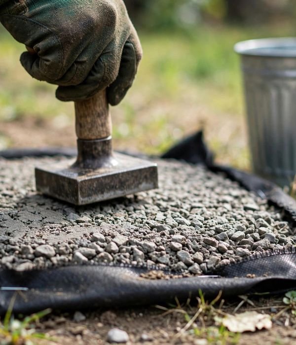 Outdoor Trash Cans: The Complete Guide to Choosing, Storing and Cleaning 11 Leveling Pads: 2-4 Inches of Gravel Changes Everything