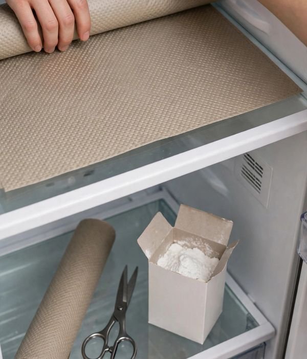 How to Clean Out Your Fridge Before Thanksgiving (15 Nov Clean-Out Day Checklist) 9 Line the Shelves and Neutralize Odors – fridge clean out before thanksgiving