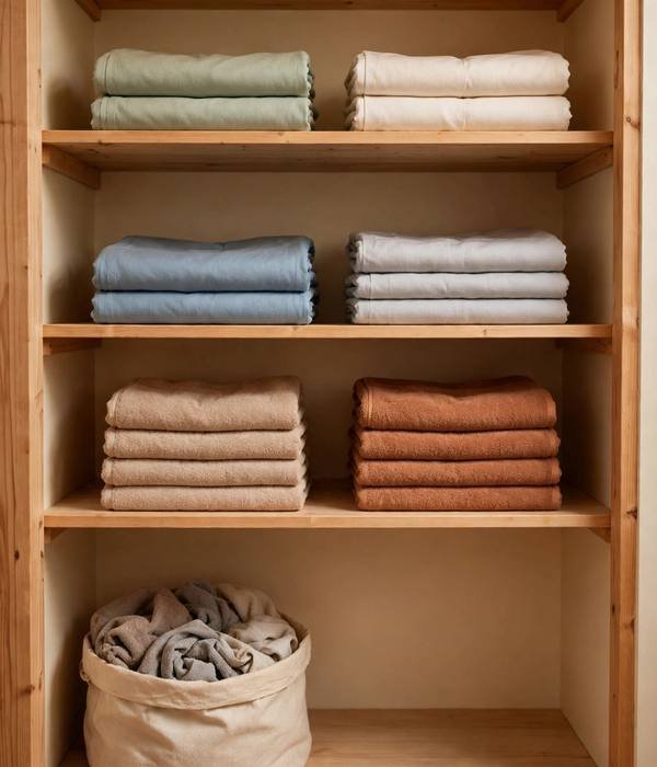 Pre-Christmas Declutter Checklist: 20 Things to Clear Before December 11 Linen duplicates thinned – pre christmas declutter