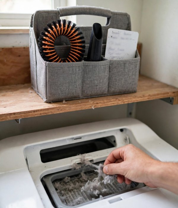 Lint & Vent Cleaning Kit Station