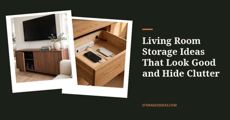 30 Living Room Storage Ideas That Look Good and Hide Clutter 2 30 Living Room Storage Ideas That Look Good and Hide Clutter