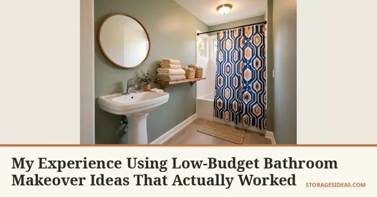 My Experience Using Low-Budget Bathroom Makeover Ideas That Actually Worked