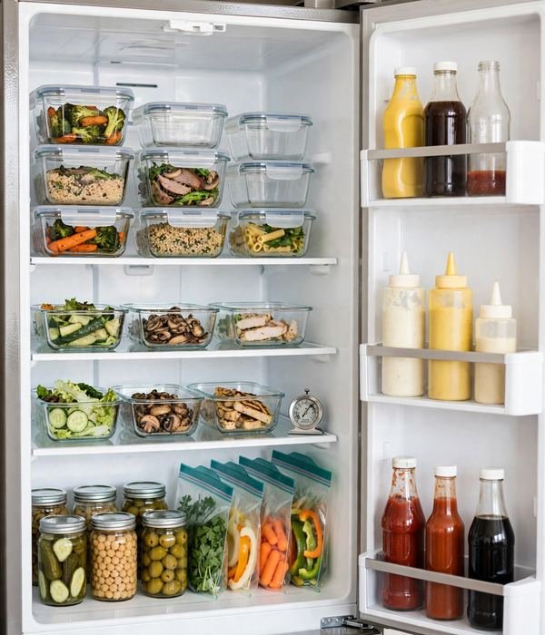 10 Thanksgiving Leftover Storage Ideas for Fridge and Freezer 9 Map Your Fridge Into Leftover Zones – thanksgiving leftovers storage