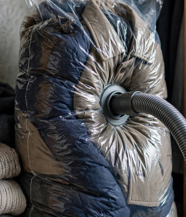 50 Home Organization Ideas for Every Room 18 Off-Season Vacuum Bags – home organization ideas