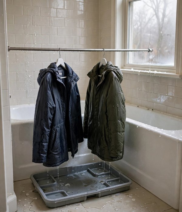Plan for Wet Coats (They Will Come) – guest coat storage party
