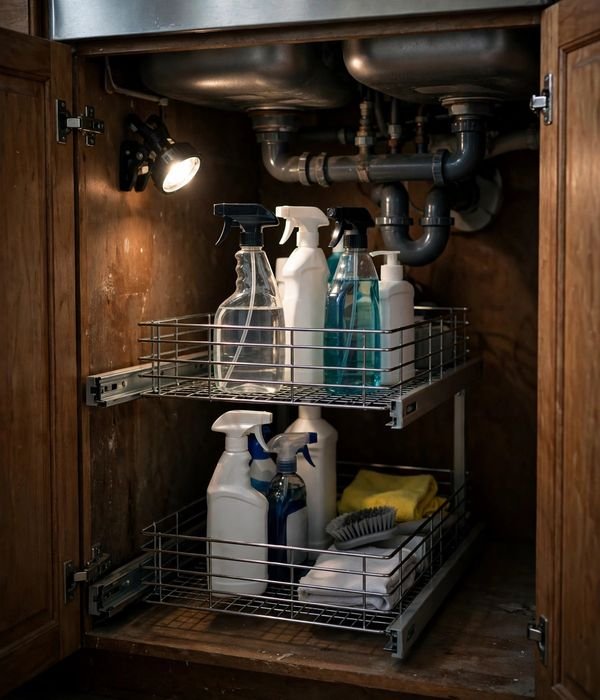 25 Organization Gifts for People Who Love a Tidy Home 26 Pull-Out 2-Tier Cabinet Organizer