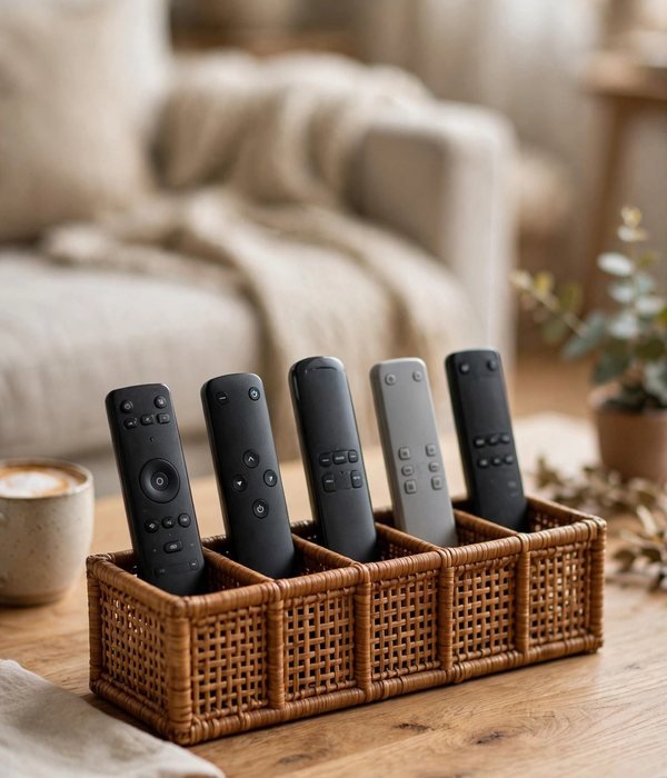50 Home Organization Ideas for Every Room 34 Remote and Control Caddy – home organization ideas