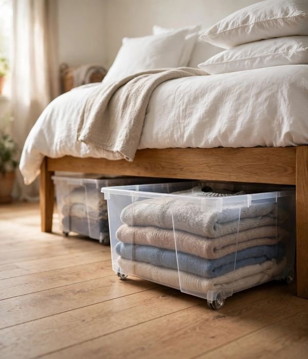 25 Organization Gifts for People Who Love a Tidy Home 17 Rolling Under-Bed Storage Bins