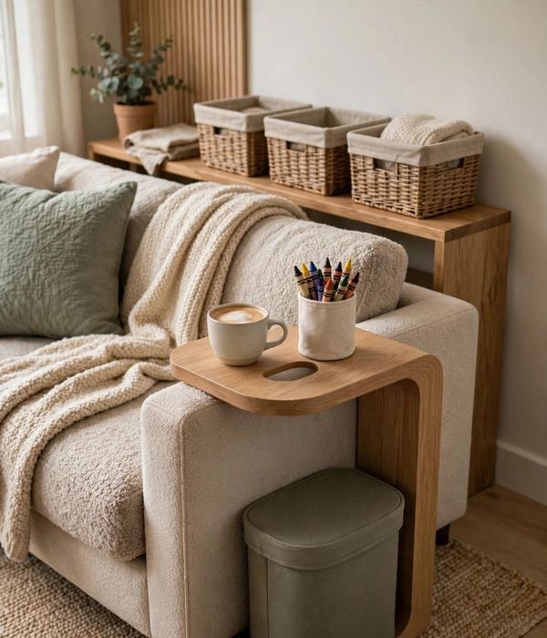 30 Toy Storage Ideas for Bedrooms, Playrooms and Living Rooms 20 Side-Table Toy Stations for Small Living Rooms – toy storage ideas