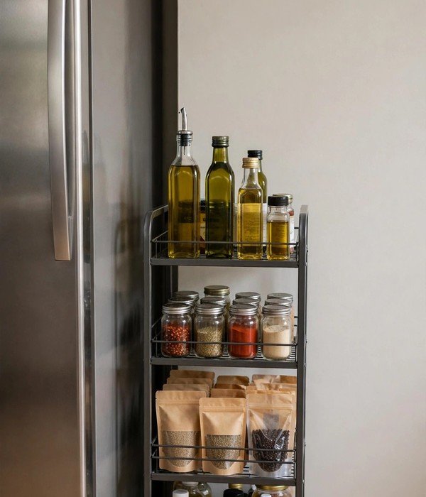 50 Home Organization Ideas for Every Room 6 Slim Gap Cart – home organization ideas