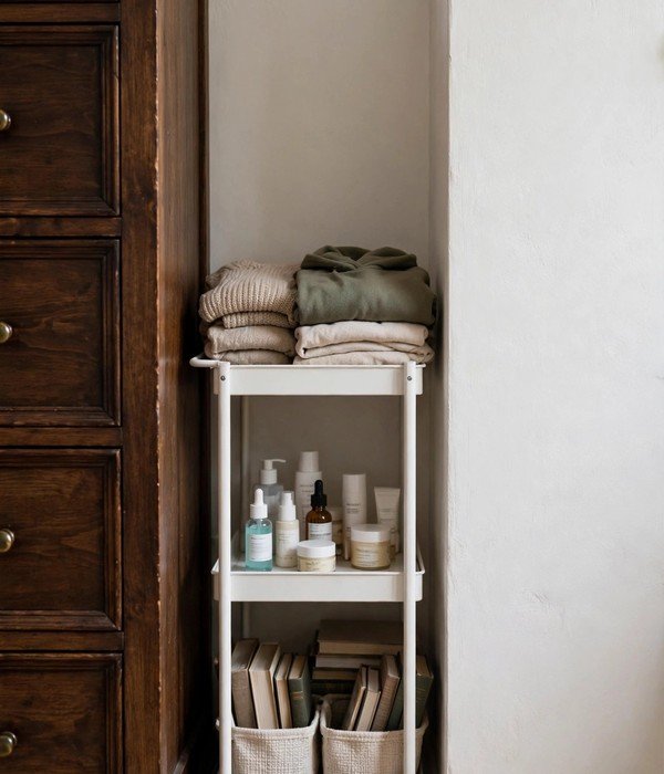 30 Bedroom Storage Ideas for Clothes, Shoes and Everything Else 25 Slim Rolling Cart – bedroom storage ideas