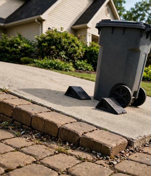 Outdoor Trash Cans: The Complete Guide to Choosing, Storing and Cleaning 14 Sloped Ground – outdoor trash can guide