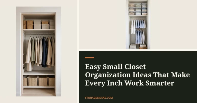 10 Easy Small Closet Organization Ideas That Make Every Inch Work Smarter 35 10 Easy Small Closet Organization Ideas That Make Every Inch Work Smarter