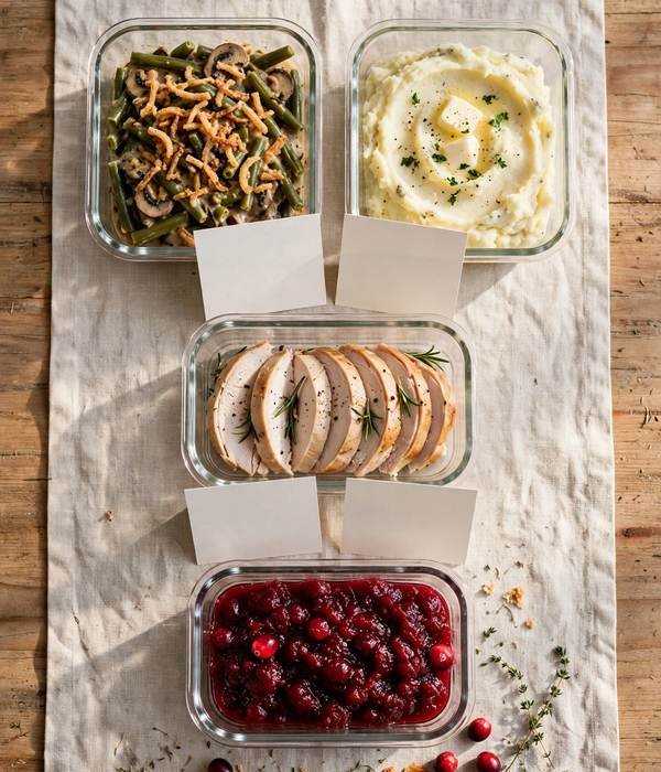 10 Thanksgiving Leftover Storage Ideas for Fridge and Freezer 11 Split Sides by Their Real Shelf Life