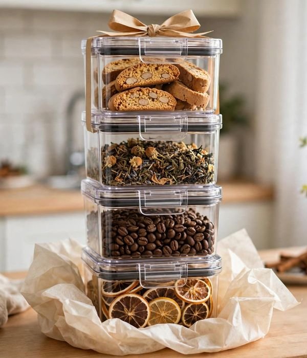 12 Gifts for People Living in Small Apartments 11 Stackable Canister Gift Set