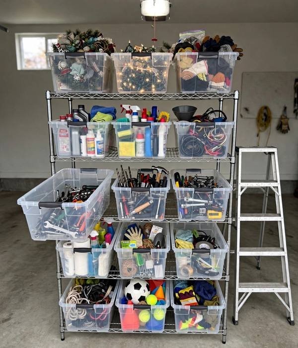 15 Practical Gifts for New Homeowners (Storage Edition) 14 Stackable Utility Bins with Handles