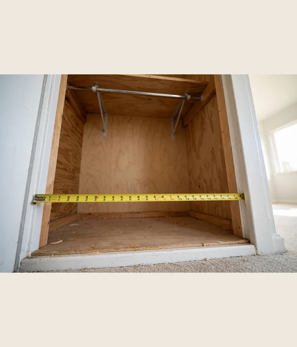 How to Organize a Closet in 8 Steps (and Keep It That Way) 6 Step 4: Measure Your Space – how to organize a closet
